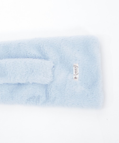 axes femme（アクシーズファム）の「アソートリボンティペット（マフラー・レディース・ブラック/サックスブルー/キナリ・FREE）」の13枚目の写真