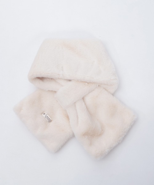 axes femme（アクシーズファム）の「アソートリボンティペット（マフラー・レディース・ブラック/サックスブルー/キナリ・FREE）」の15枚目の写真