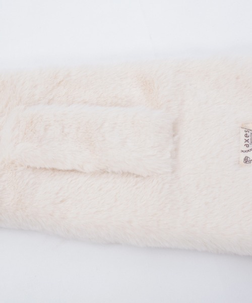 axes femme（アクシーズファム）の「アソートリボンティペット（マフラー・レディース・ブラック/サックスブルー/キナリ・FREE）」の20枚目の写真