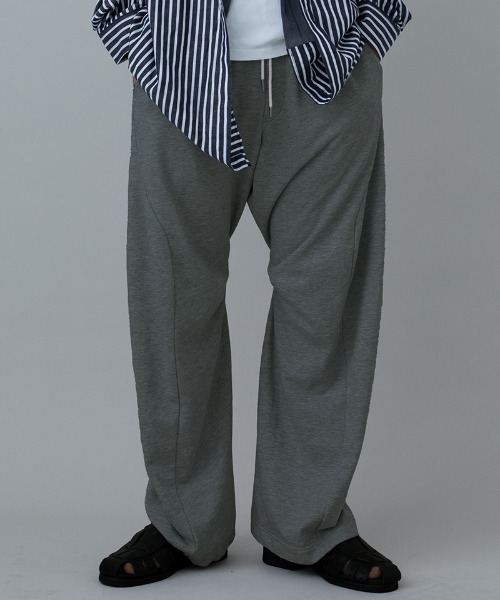 EGO TRIPPING（エゴトリッピング）の「mp14338-3DSWEATPANTS スウェットパンツ(626600)（スウェットパンツ・メンズ・杢グレー/ブラック/チャコール・33/31/29）」の3枚目の写真