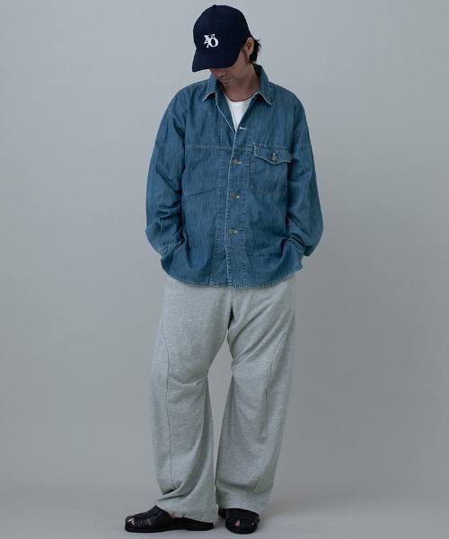 EGO TRIPPING（エゴトリッピング）の「mp14338-3DSWEATPANTS スウェットパンツ(626600)（スウェットパンツ・メンズ・杢グレー/ブラック/チャコール・33/31/29）」の19枚目の写真