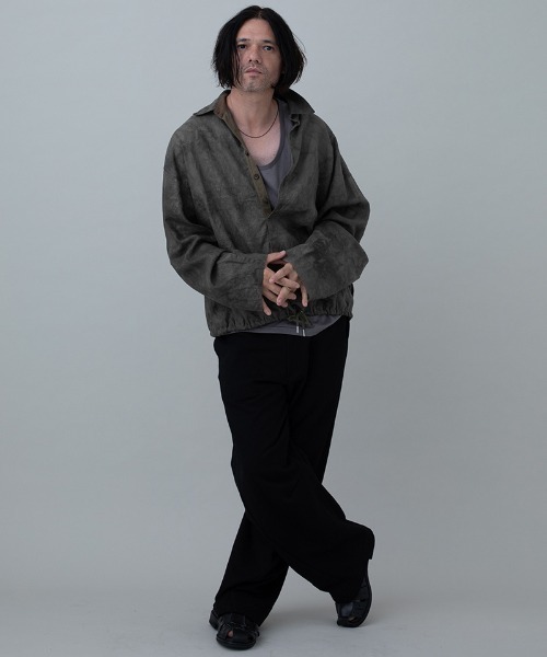 EGO TRIPPING（エゴトリッピング）の「mp14338-3DSWEATPANTS スウェットパンツ(626600)（スウェットパンツ・メンズ・杢グレー/ブラック/チャコール・33/31/29）」の13枚目の写真