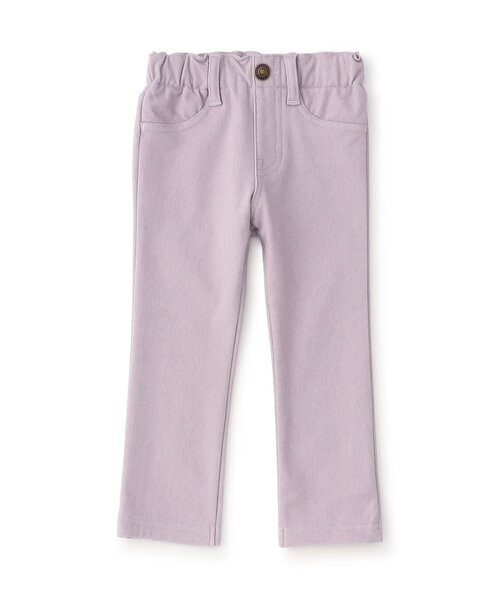 Ampersand（アンパサンド）の「【ジュニア対応】裏起毛ニットレギンス（その他パンツ・キッズ・ブルー/ブラック/ラベンダー/ネイビー・80/90/100/110/120/130/140）」の4枚目の写真