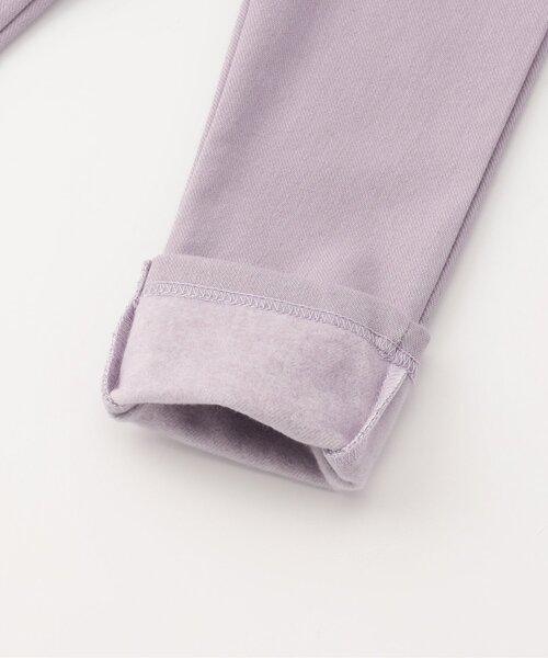 Ampersand（アンパサンド）の「【ジュニア対応】裏起毛ニットレギンス（その他パンツ・キッズ・ブルー/ブラック/ラベンダー/ネイビー・80/90/100/110/120/130/140）」の6枚目の写真