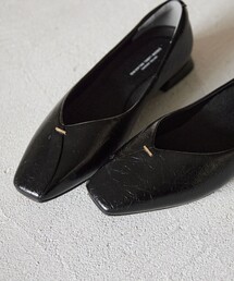 green label relaxing | クッショニーシューズ スクエアトゥ メタルチップ / フラットシューズ(その他シューズ)