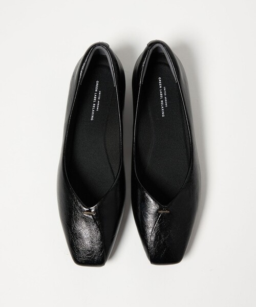 green label relaxing（グリーンレーベルリラクシング）の「クッショニーシューズ スクエアトゥ メタルチップ / フラットシューズ（その他シューズ・レディース・シルバー/ブラック/ベージュ・24cm/23.5cm/23cm/22.5cm/25cm/24.5cm）」の16枚目の写真