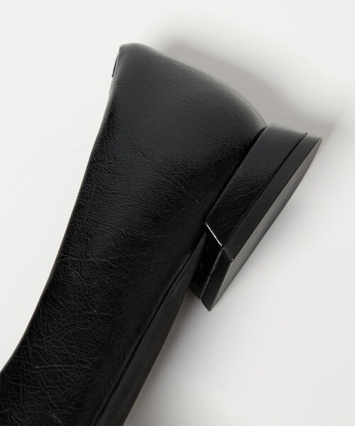 green label relaxing（グリーンレーベルリラクシング）の「クッショニーシューズ スクエアトゥ メタルチップ / フラットシューズ（その他シューズ・レディース・シルバー/ブラック/ベージュ・24cm/23.5cm/23cm/22.5cm/25cm/24.5cm）」の19枚目の写真