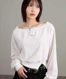 ラメスウェット