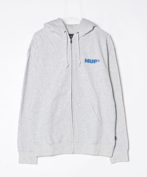 HUF(ハフ)の「HUF ALL CAPS F/Z HOODIE ハフ オールキャップス フルジップ パーカー(パーカー・メンズ・ホワイト系1/ブラック・SMALL/MEDIUM/LARGE/X-LARGE)」の13枚目の写真