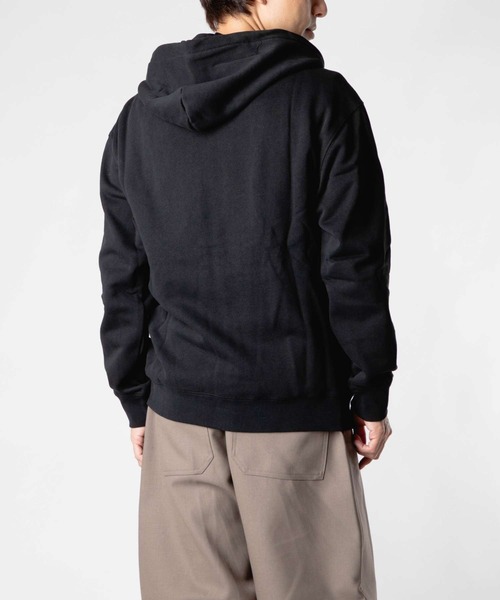 HUF(ハフ)の「HUF ALL CAPS F/Z HOODIE ハフ オールキャップス フルジップ パーカー(パーカー・メンズ・ホワイト系1/ブラック・SMALL/MEDIUM/LARGE/X-LARGE)」の18枚目の写真
