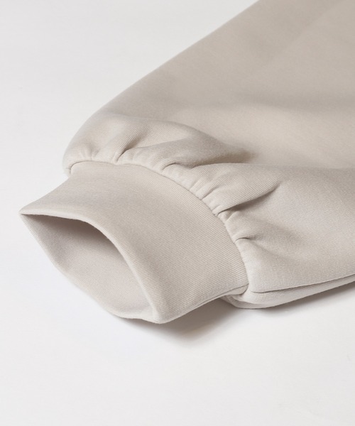 coca（coca）（コカ）の「ソフトスウェットタックフレアトップス（スウェット・レディース・ブラック/ライトベージュ・L/M/S）」の17枚目の写真