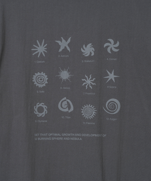 Millo Archive（ミロ アーカイブ）の「スクロールスクエアTシャツ[チャコールグレー]（Tシャツ/カットソー・メンズ・その他・MEDIUM/LARGE/X-LARGE）」の12枚目の写真