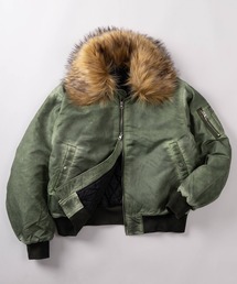 ボンバージャケット」に該当するグリーン・カーキ/緑色系のレディース