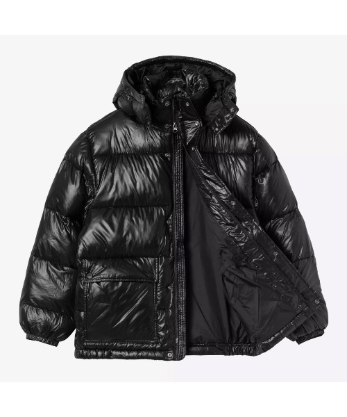 Carhartt WIP(カーハートダブリューアイピー)の「Carhartt WIP W' BENSON JACKET(カーハートワークインプログレス ウィメンズ ベンソン ジャケット)(ダウンジャケット/コート・レディース・ブラック・X-SMALL/SMALL)」の4枚目の写真