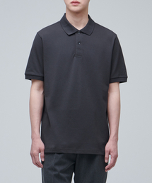 【クールタンダード】ピケタートルネックシャツ【ダークグレー】