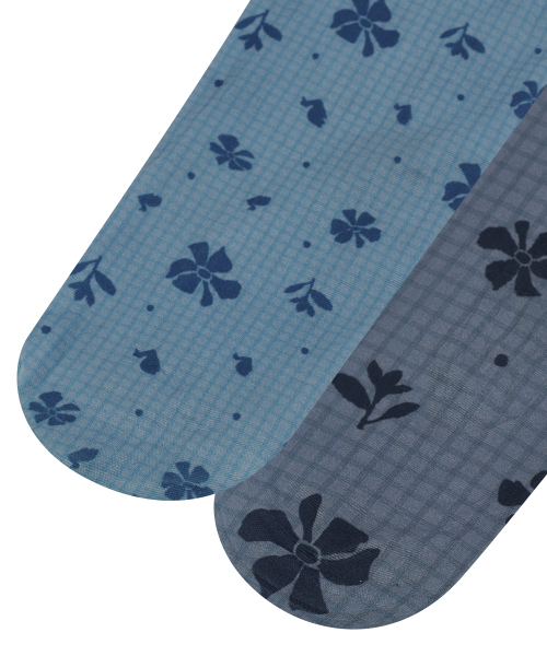 TYPESERVICE（タイプサービス）の「Mixed Bloom Tights [Blue]（タイツ/ストッキング・レディース・その他・FREE）」の5枚目の写真