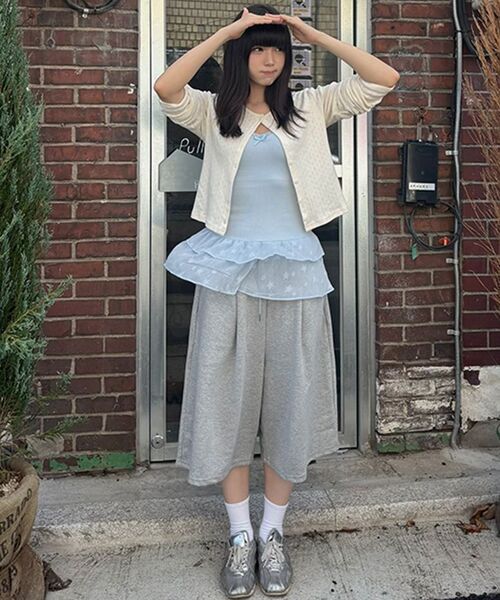 SCALLYWAG（スカリーワグ）の「WAAG バミューダスウェットパンツ[グレー]（その他パンツ・レディース・その他・MEDIUM/LARGE）」の19枚目の写真