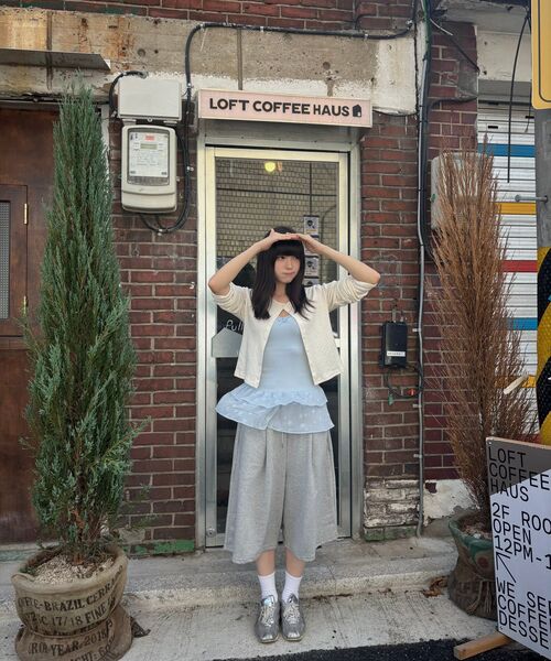 SCALLYWAG（スカリーワグ）の「WAAG バミューダスウェットパンツ[グレー]（その他パンツ・レディース・その他・MEDIUM/LARGE）」の21枚目の写真