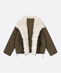 U:UME（ユーム）の「Fluffy Fur Collar Down Coat（ダウンジャケット/コート）」