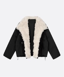 U:UME（ユーム）の「Fluffy Fur Collar Down Coat（ダウンジャケット/コート）」