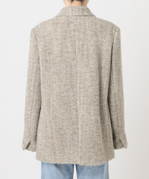 plage（プラージュ）の「R’IAM ヘリンボンコートジャケット（テーラードジャケット・レディース・ベージュ・36/38）」の18枚目の写真