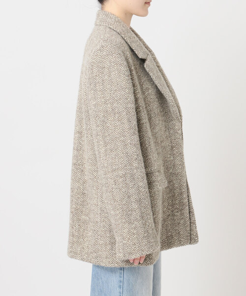 plage（プラージュ）の「R’IAM ヘリンボンコートジャケット（テーラードジャケット・レディース・ベージュ・36/38）」の17枚目の写真