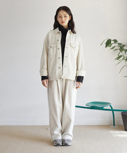 XERO（ゼロ）の「ディープワンタックスウェットパンツ [オートミール]（スウェットパンツ・メンズ・その他・MEDIUM/LARGE/FREE/X-SMALL/SMALL）」の5枚目の写真