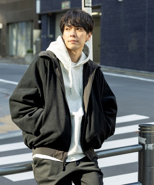 セール】リバーシブルスタンドブルゾン/610577（ブルゾン）｜GLOBAL