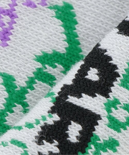 XLARGE KIDS（エクストララージキッズ）の「グラフィティ総柄クルーソックス（ソックス/靴下・キッズ・グレー/ブラック・13-15cm/15-17cm/17-19cm/19-21cm）」の4枚目の写真