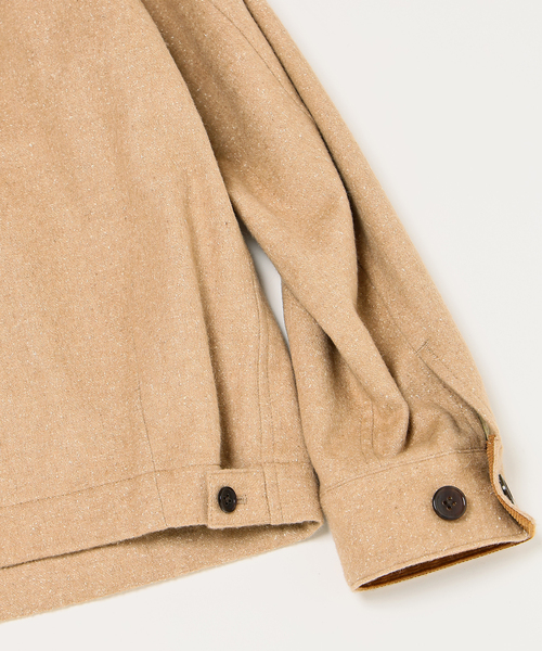 EDIFICE(エディフィス)の「E.WOOL SILK NEP ブルゾン(その他アウター・メンズ・イエロー・46/48)」の13枚目の写真