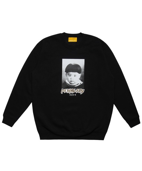 少年ジェッター(ショウネンジェッター)の「LP PEKINGBOY CREW SW(スウェット・メンズ・レッド/ブラック・M/L/XL)」の5枚目の写真