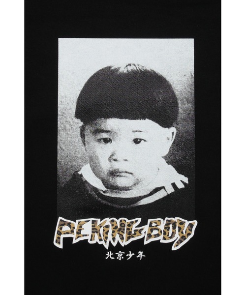 少年ジェッター(ショウネンジェッター)の「LP PEKINGBOY CREW SW(スウェット・メンズ・レッド/ブラック・M/L/XL)」の7枚目の写真
