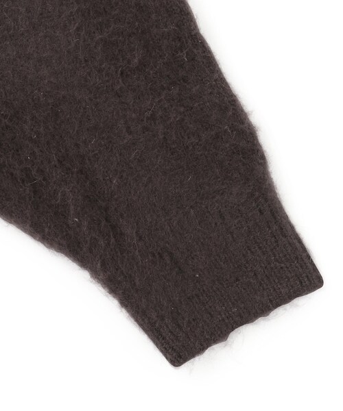 REMI RELIEF（レミレリーフ）の「REMI RELIEF（レミレリーフ）起毛ニットクルートップス（ニット/セーター・メンズ・オフホワイト/チャコールグレー・90/91/92）」の10枚目の写真