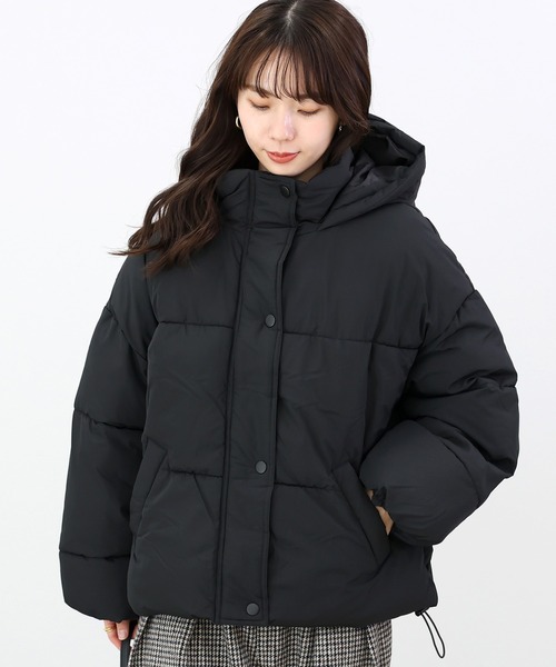 セール】マイクロタフタ中綿フードブルゾン（その他アウター）｜Aletta