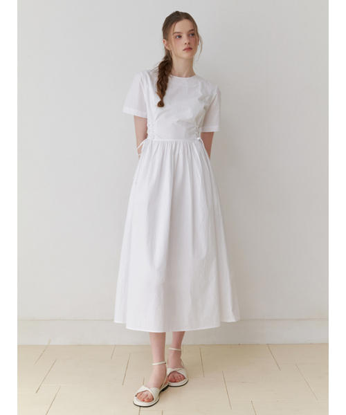 RE_L（リエル）の「Peach corset dress (white)（ワンピース・レディース・その他・SMALL/MEDIUM）」の6枚目の写真