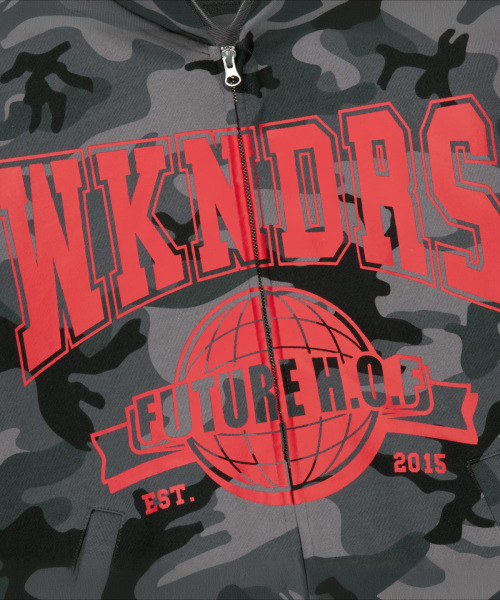 WKNDRS(ウィーキャンドース)の「H.O.F ZIPUP HOODIE (B.CAMO)(パーカー・レディース・その他・X-LARGE/LARGE/MEDIUM)」の6枚目の写真