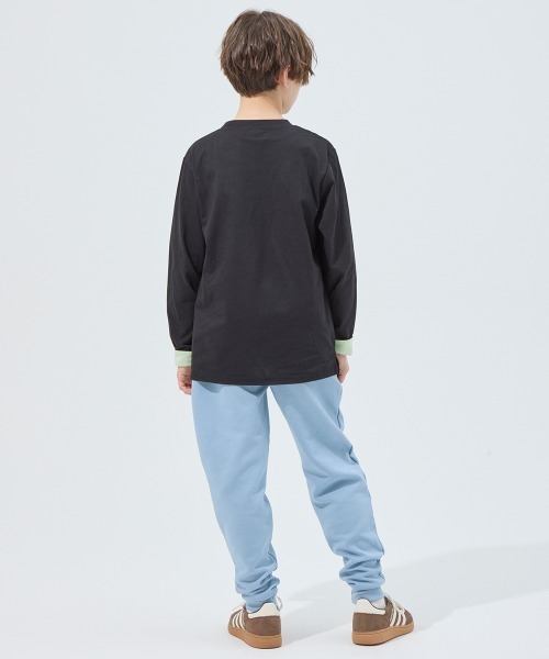 KRIFF MAYER Kid's Collection（クリフメイヤーキッズコレクション）の「UVカットさらポケT（Tシャツ/カットソー・キッズ・ブラック/グレー/ライム/ブルー・170/160/150/140/130/120）」の16枚目の写真