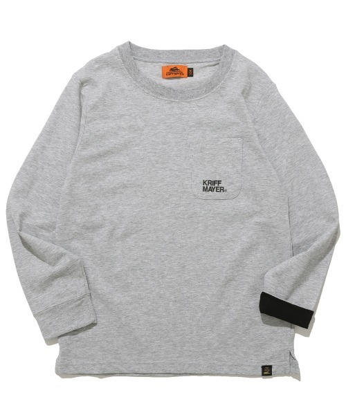 KRIFF MAYER Kid's Collection（クリフメイヤーキッズコレクション）の「UVカットさらポケT（Tシャツ/カットソー・キッズ・ブラック/グレー/ライム/ブルー・170/160/150/140/130/120）」の9枚目の写真