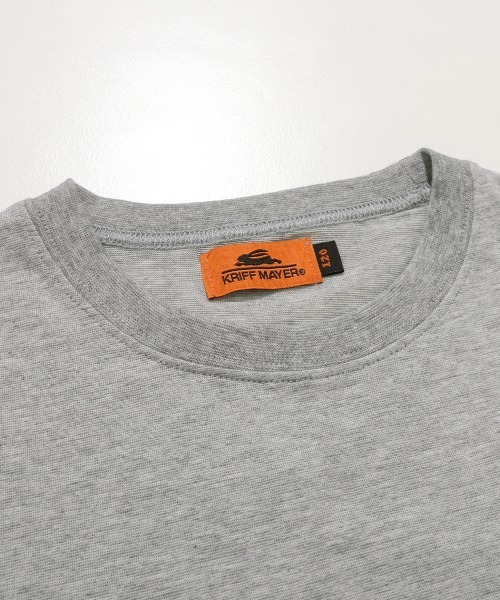 KRIFF MAYER Kid's Collection（クリフメイヤーキッズコレクション）の「UVカットさらポケT（Tシャツ/カットソー・キッズ・ブラック/グレー/ライム/ブルー・170/160/150/140/130/120）」の10枚目の写真