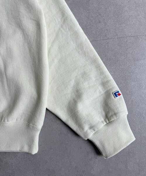 Russell Athletic（ラッセルアスレティック）の「【5周年企画】RUSSELLロゴスウェット（スウェット・レディース・グレー/アイボリー/ネイビー・MEDIUM/LARGE）」の8枚目の写真