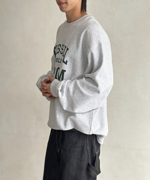 Russell Athletic（ラッセルアスレティック）の「【5周年企画】RUSSELLロゴスウェット（スウェット・レディース・グレー/アイボリー/ネイビー・MEDIUM/LARGE）」の13枚目の写真