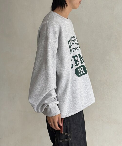 Russell Athletic（ラッセルアスレティック）の「【5周年企画】RUSSELLロゴスウェット（スウェット・レディース・グレー/アイボリー/ネイビー・MEDIUM/LARGE）」の15枚目の写真