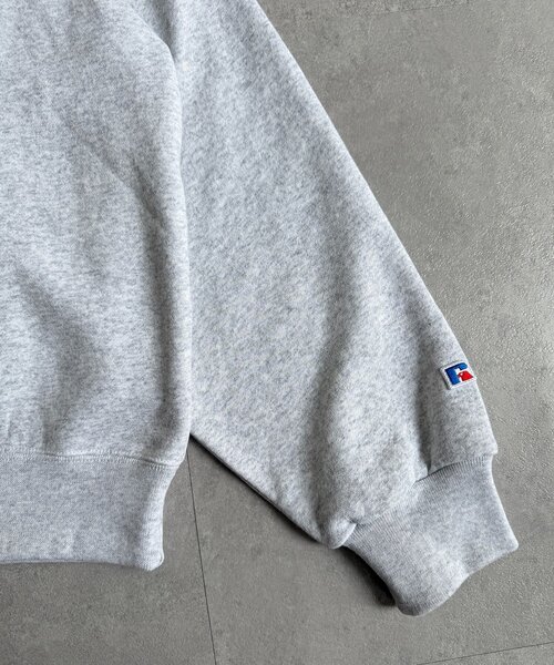 Russell Athletic（ラッセルアスレティック）の「【5周年企画】RUSSELLロゴスウェット（スウェット・レディース・グレー/アイボリー/ネイビー・MEDIUM/LARGE）」の21枚目の写真