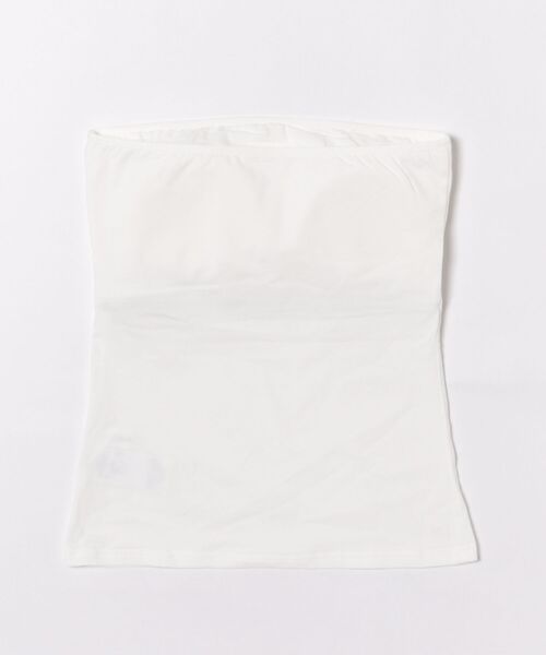 LAGUNAMOON（ラグナムーン）の「カップインベーシックベアトップ（チューブトップ・レディース・ブラック/ホワイト・FREE）」の3枚目の写真