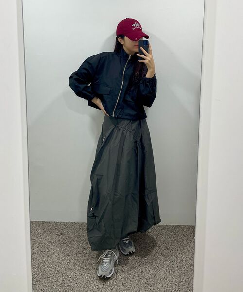 KOLEAT（コレット）の「WOMENクロップオーバーフィットショートナイトジャンパージャケット[BLACK]（ミリタリージャケット・レディース・ブラック・FREE）」の2枚目の写真