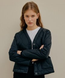 YUPPE（ヨッペ）の「QUILTING JACKET_BLACK（ダウンジャケット/コート）」