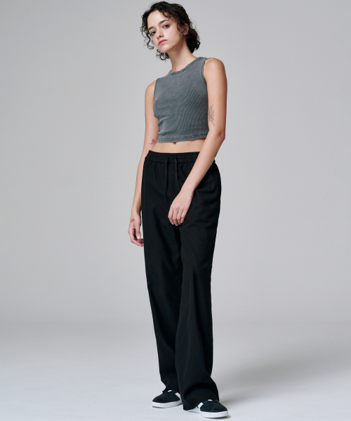 MALOUPE（マロップ）の「2136 ワイドバンディングパンツ (ブラック)（その他パンツ・レディース・ブラック・SMALL/MEDIUM）」の5枚目の写真