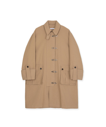 SYNQIA（シンキア）の「ファイアマンクロージャーヘリテージトレンチコートベージュ（トレンチコート）」
