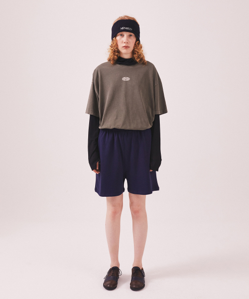 MENASOO(ミナス)の「275g Heavy Cotton Circle Hearttrack Pigment T Shirt_Khaki(Tシャツ/カットソー・レディース・カーキ・SMALL/MEDIUM)」の5枚目の写真