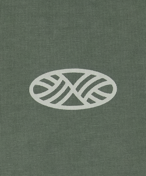 MENASOO(ミナス)の「275g Heavy Cotton Circle Hearttrack Pigment T Shirt_Khaki(Tシャツ/カットソー・レディース・カーキ・SMALL/MEDIUM)」の15枚目の写真